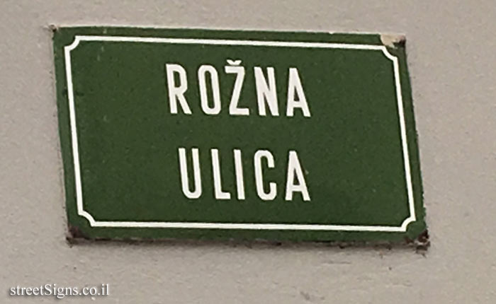 Ljubljana - Rožna Street