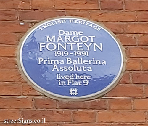 London - English Heritage - The House of Margot Fonteyn