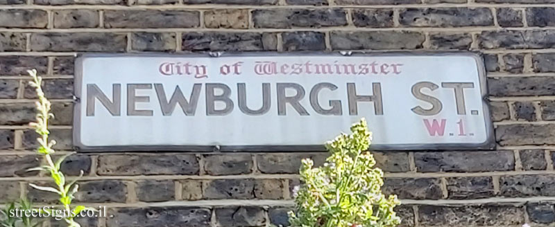 London - Westminster - Newburgh Street