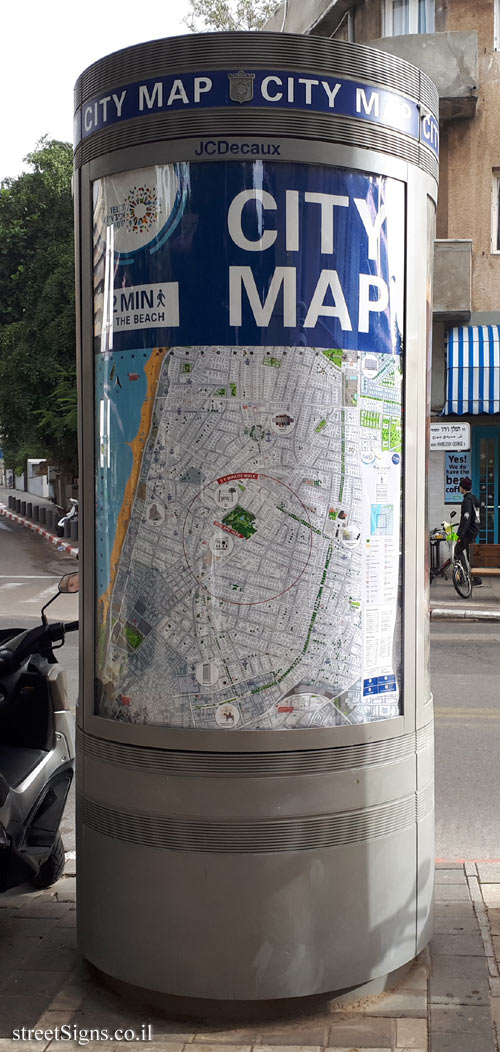 Tel Aviv - City map