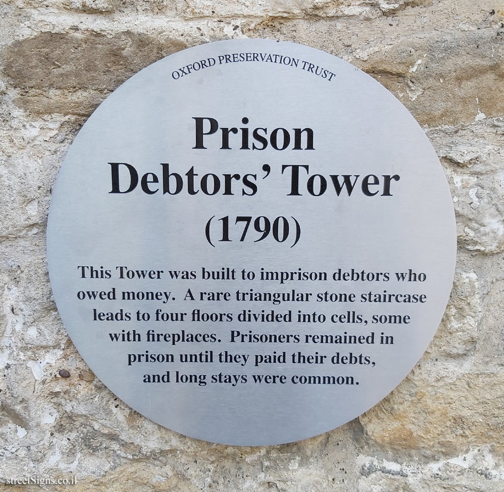 Oxford - Oxford Castle - Prison for debtors