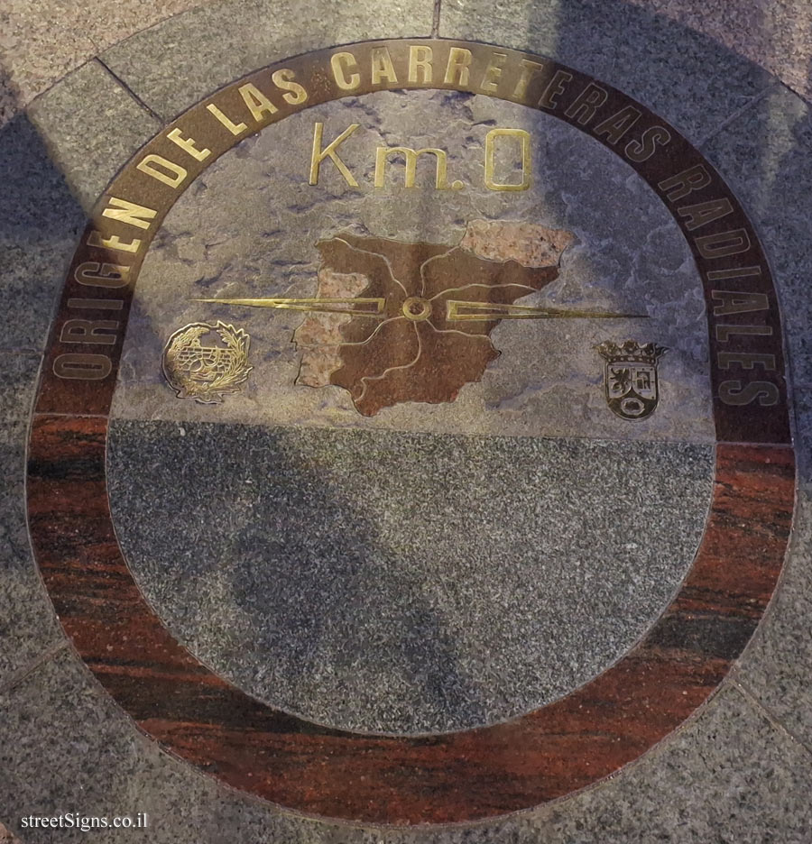 Madrid - Kilometer 0 - Center of Spain’s circular highways