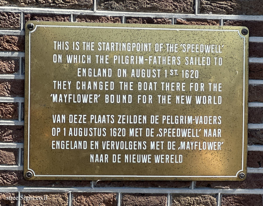 Rotterdam-Delfshaven - The place from which the settlers left on their way to the United States