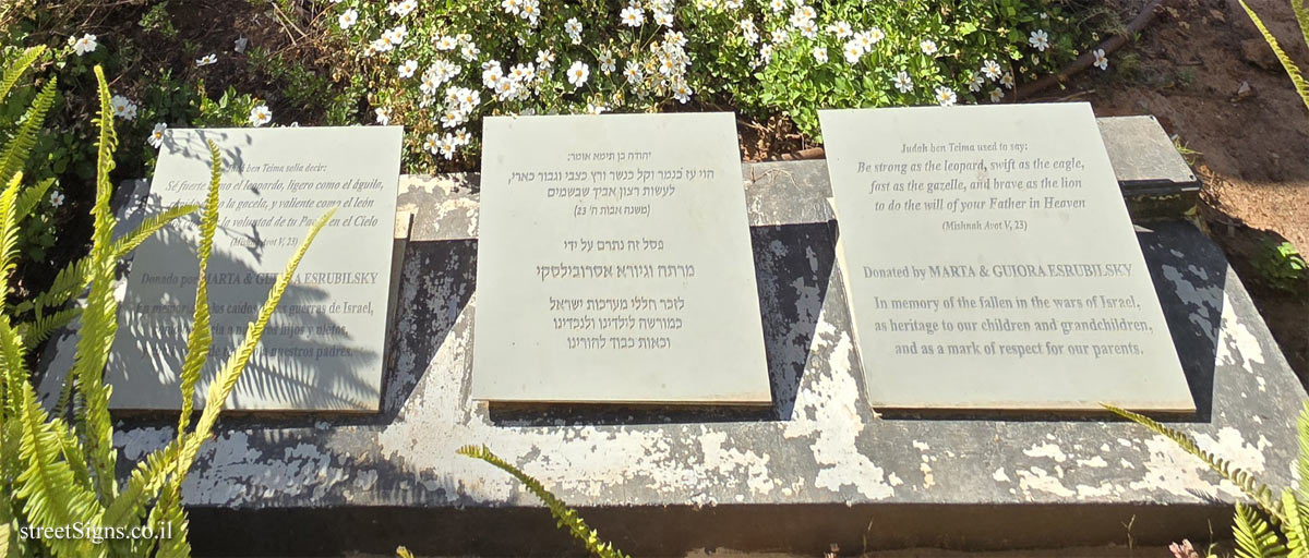 Ramat Gan - Kfar HaMaccabiah - "Athlete" - outdoor sculpture by Bat Ami Hellerman