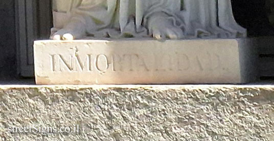Madrid - Sculptures in front of the Prado Museum - "Immortality"