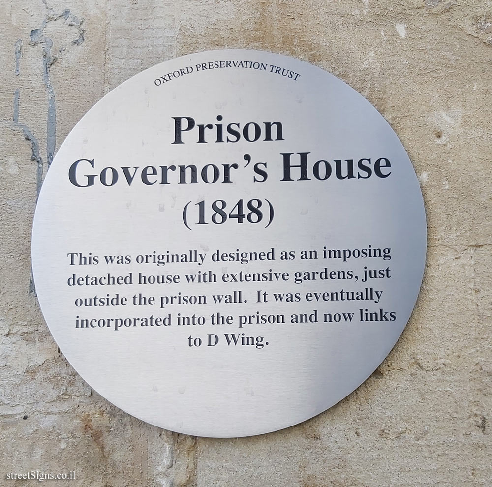 Oxford - Oxford Castle - Prison Governor’s House