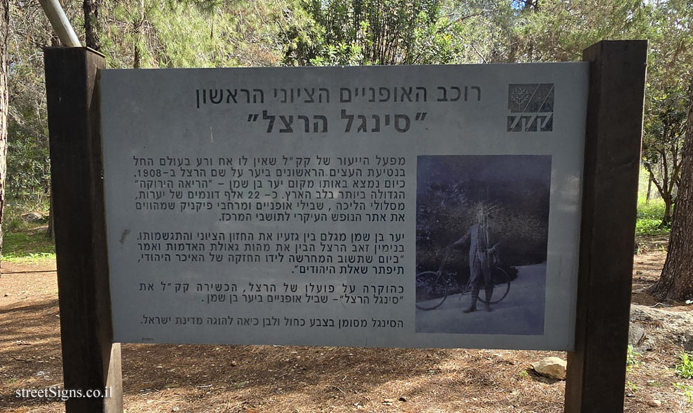 Ben Shemen Forest - Herzl Single