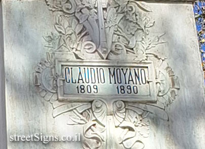 Madrid - Monument to Claudio Moyano on the street that bears his name